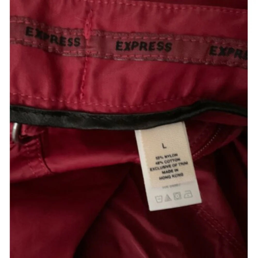 EXPRESS  Woman’s Maroon Jogging Style Pants ‎ Size Large Nylon